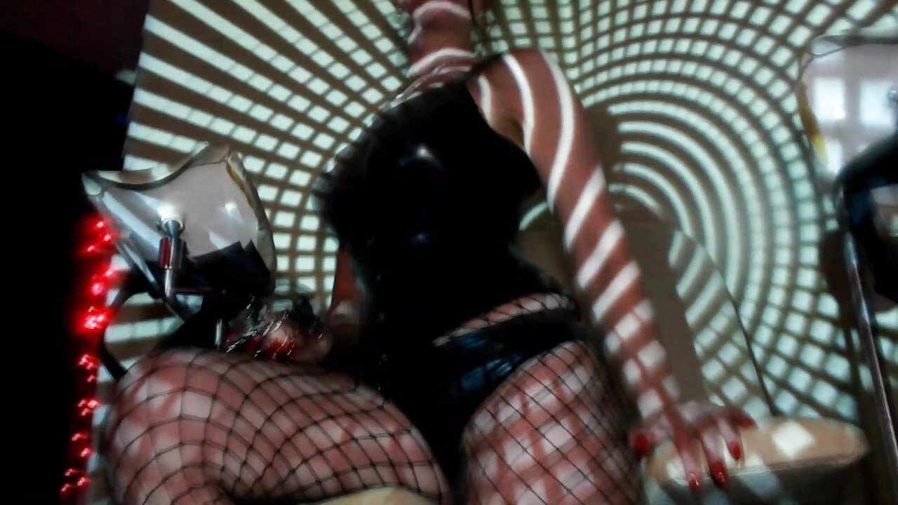 Femdom Fetish solo Eva Latex panties Mistress BDSM Rubber Big Ass Milf KInk