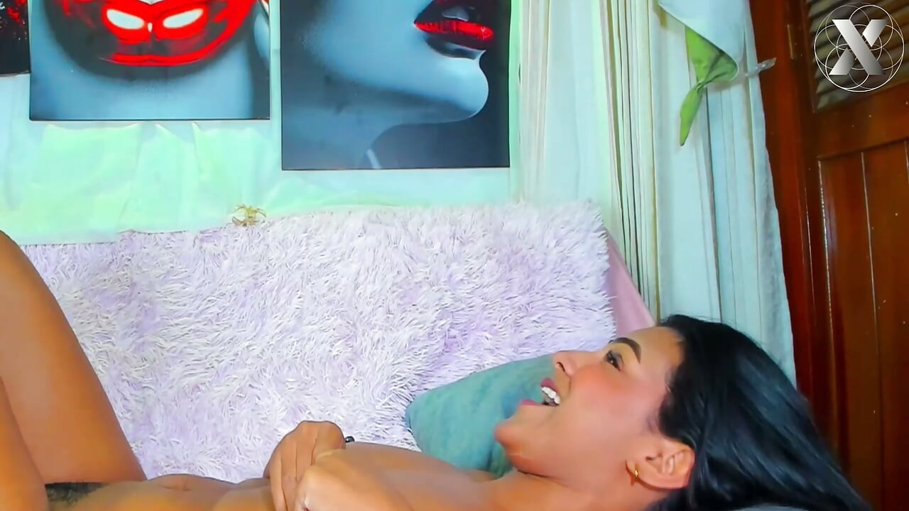 Tongue Drop Under the Skirt in the Cinema Nobody Sees Us