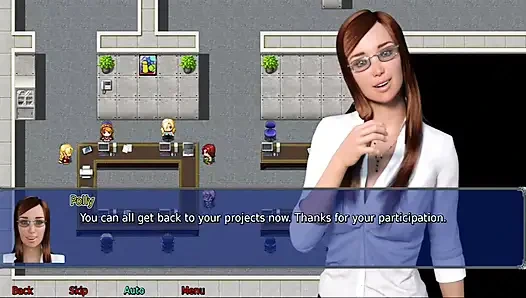 The office wife #15: Simon took photos of Stacy's ass