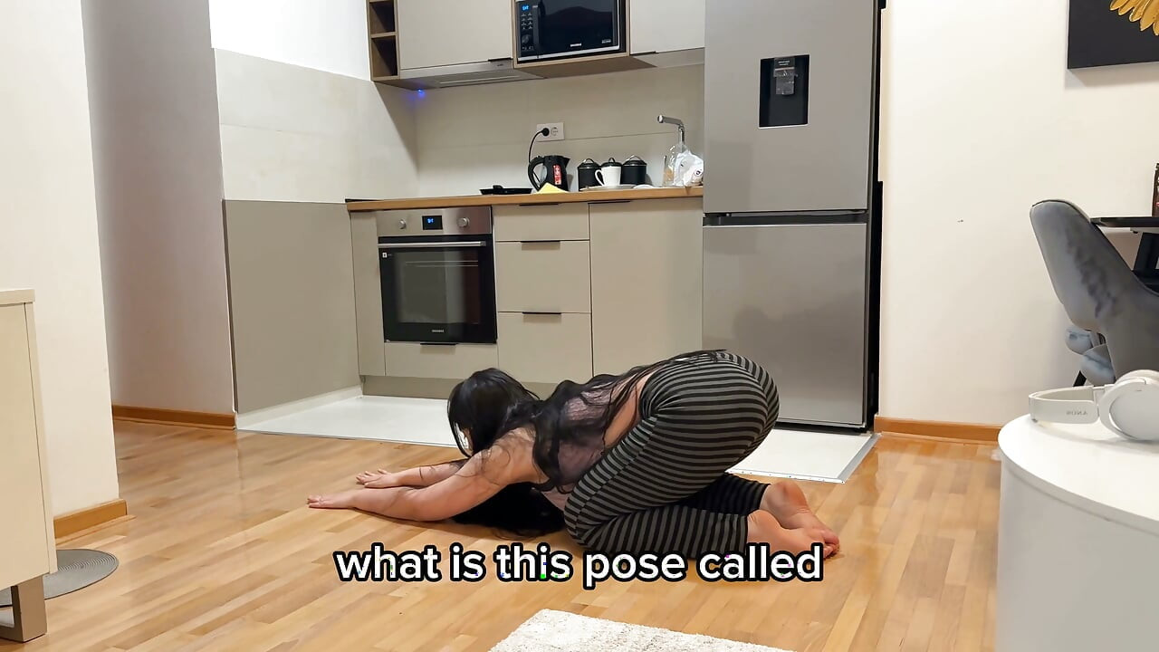Yoga with My Stepdaughter Ended in the Sloppiest Deepthroat Blowjob of My Life