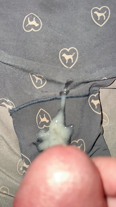 Cum on wife’s panties 38