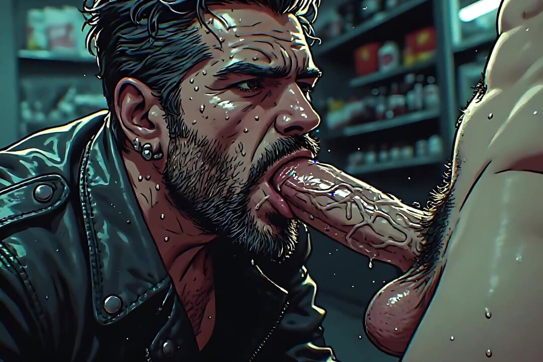 Convenience Store Sucking Art