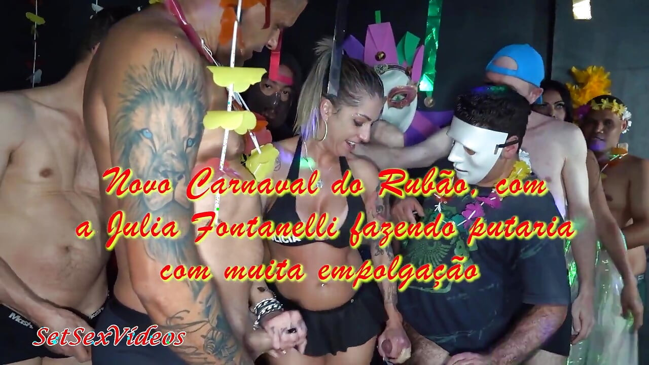 Julia Fontanelli in privatem Karneval, Huren machen mit viel Spannung