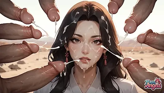Desert Milk Orgies: Triple Penetration Bliss