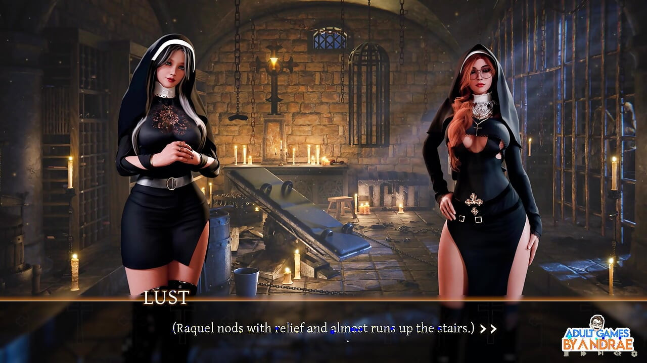 Sisters in Sin Rozgrywka Część 5 - Pożądanie Zbliża Się Do Esther