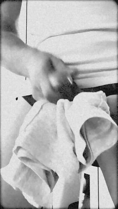 Jerking off while being but plugged before a bed time