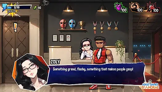 Ep2: femboy futa mania - tanding ulang dengan mintwhip setelah latihan 35 hari