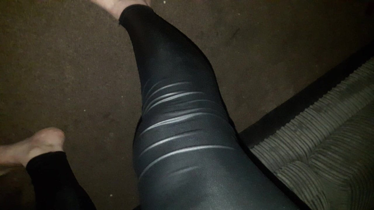 Shiny cock tease 1