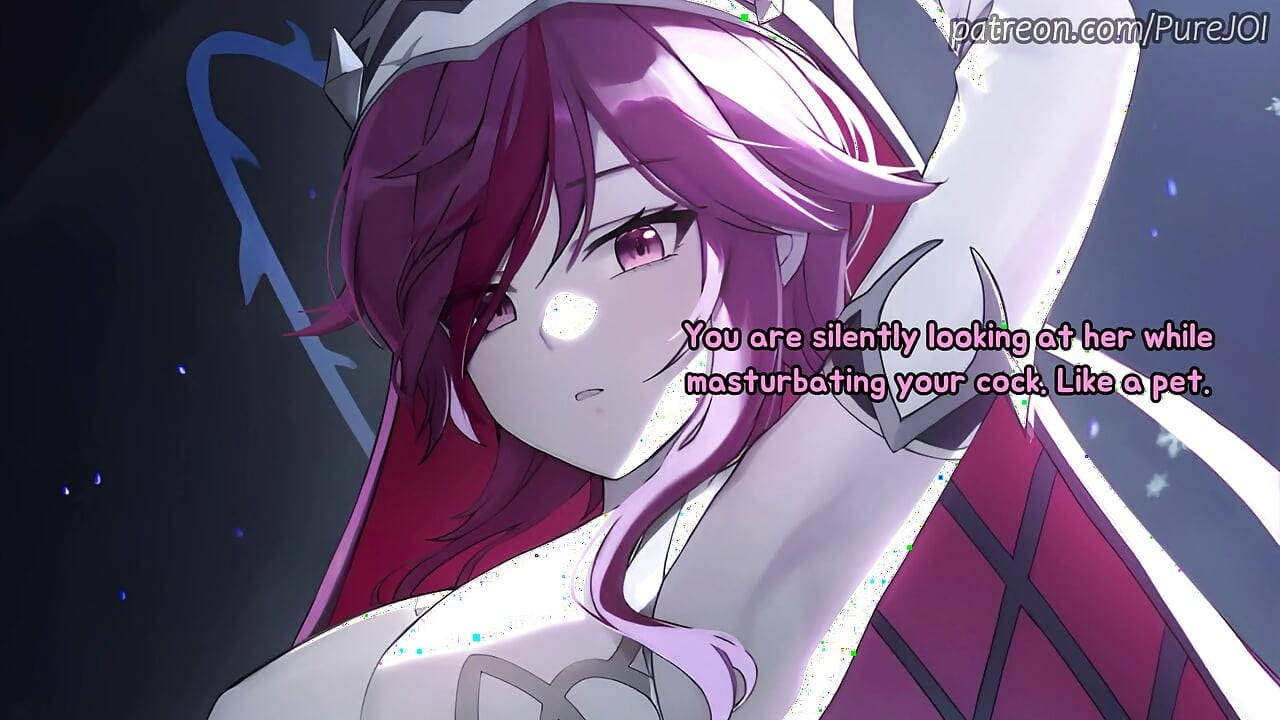 Rosaria from Genshin Impact makes your cock suffer (Edging JOI)