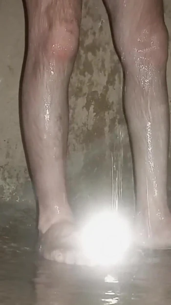 Spectacular moment from "My naked surveillance video"
