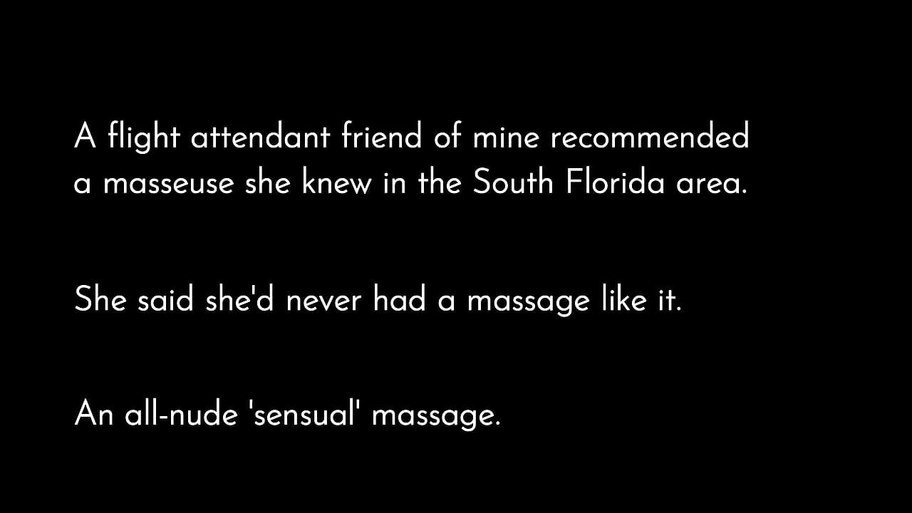 Fa Fiona recebe uma massagem sensual depois de voar parte um