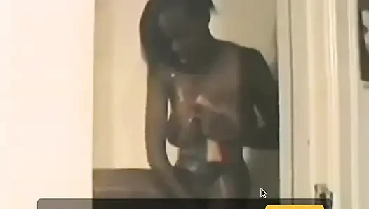 Duşta sonra yatakta ırklararası eylem