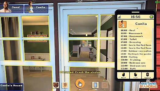 EP4: Тренировка Camila в саду - мой сексуальный сосед 2 (геймплей)