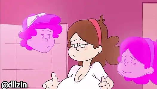 She invited her friend to the bathroom