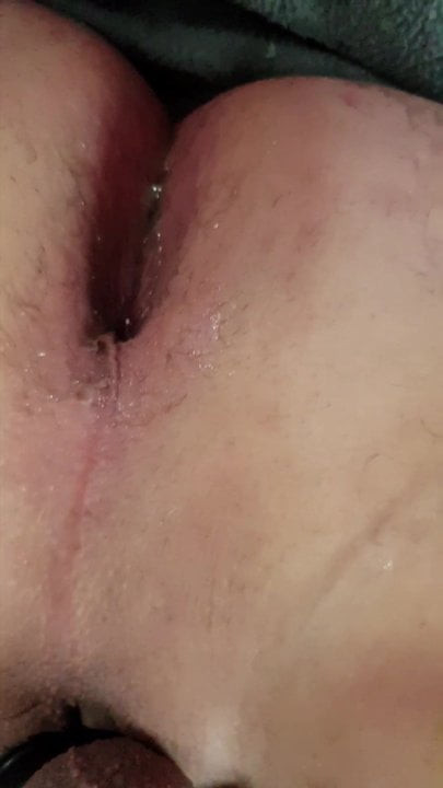 Rubber fist my ass