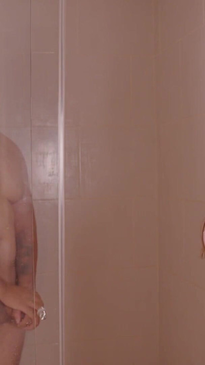 Stepmom looks at me while I shower and wants to help me until we end up fucking | Clip 1