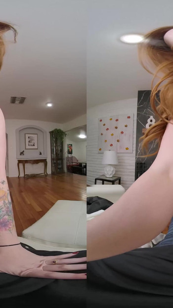 Key moment from "BaDoinkVR Your Ex-GF Detective Summer Hart Has Been Sent To Your Place To Ask A Few Routine Questions"