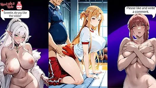 2d hentai compilation with hot Bitches