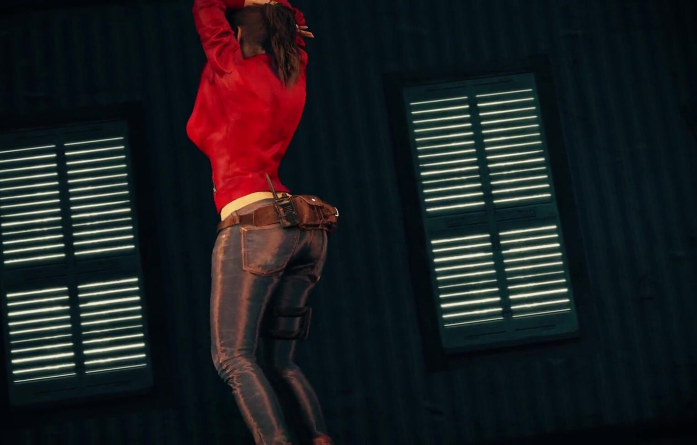 Claire Redfield dancing