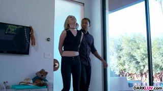 Skinny Blonde Lyra Law Takes A BBC Pounding