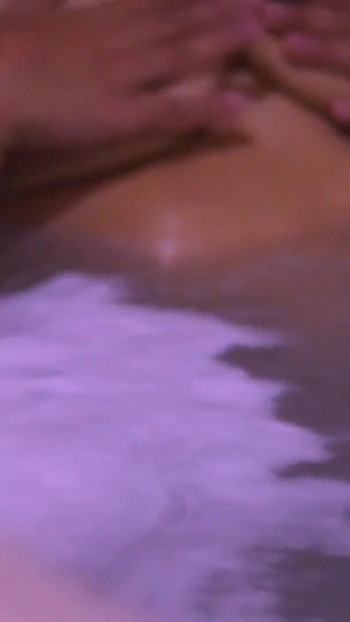 Powerful moment from "The schoolgirl took the lead and slowly stripped off her clothes, letting her naked body speak for"