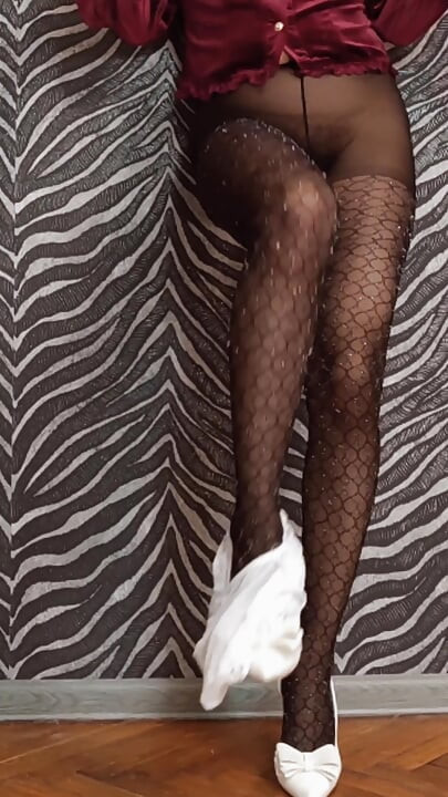 Ponny Letany Dancing and Showing Her Sweet Ass and Sexy Legs in High Heels