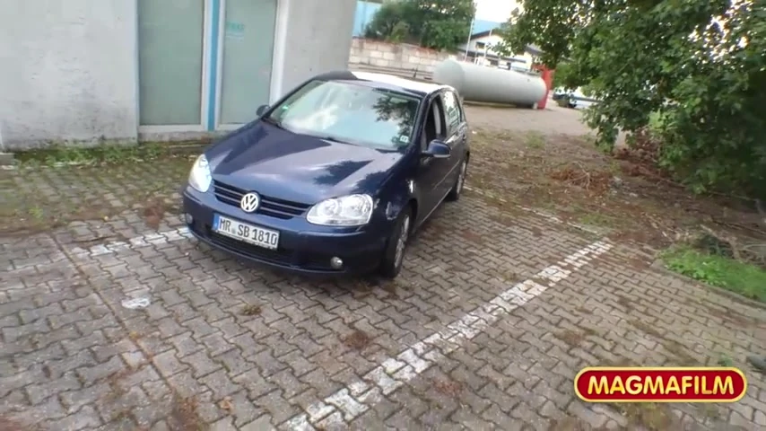 Real Happy German Housewife