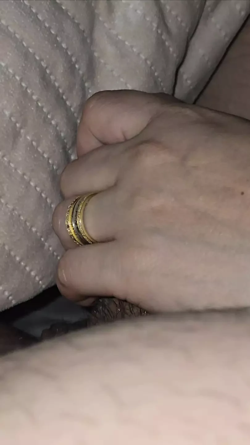 Step mom under blanket handjob nervous step son dick