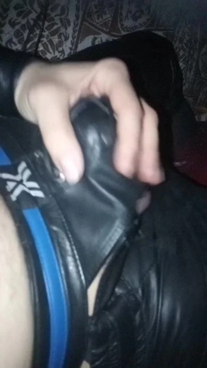 Leather jock