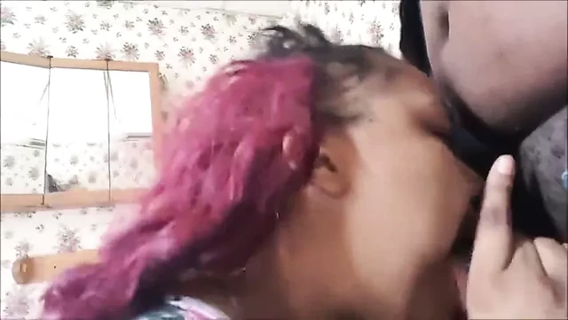 Thot sucking dick then her boyfriend calls
