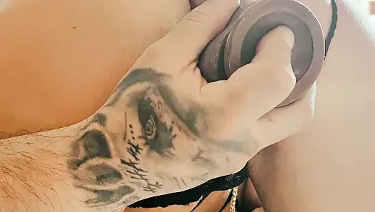 A little foreplay while watching