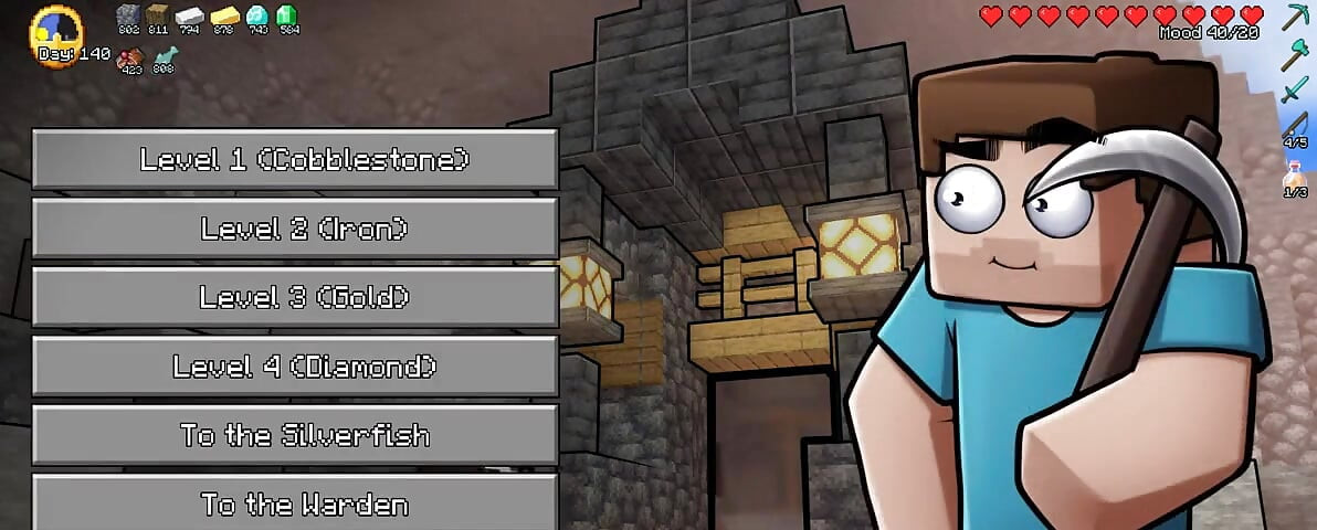 Kraf miang minecraft bahagian 87 kandang miang menyusukan lembu ibu tirinya oleh Loveskysanhentai