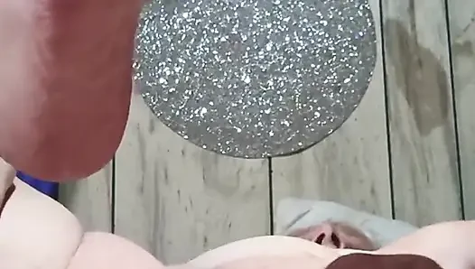 Slirring in Her Pussy Like a Snake How Much Cock She Gonna Take?