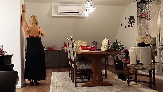 Amateur Blonde Mature Wife Enjoys Sex