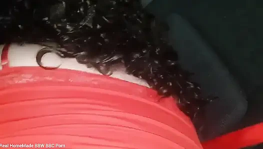 fucking British BBW anal hard and deep back of my car