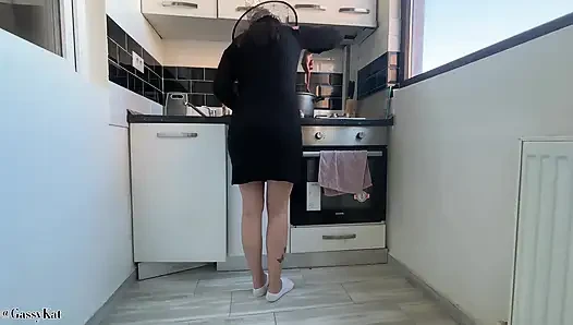 Masak pakai gas: stew la fart