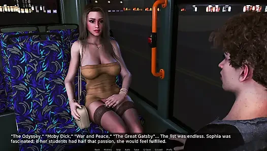 Awam Sophia Real Трах издание - безумная похоть Sophia - трах молодого незнакомца в автобусе