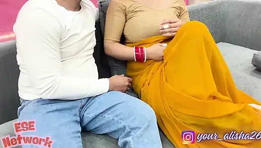 Jab Gharpe Koi Nai tha to Alisha Ke saath Liye  Maje, aur Jabardast Chudai Kari....