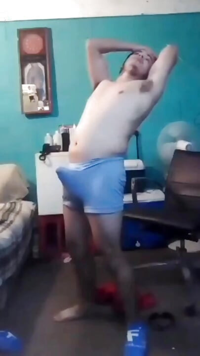 Jesus in boxer touching his penis compilation