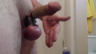 Jackmeoffnow cbt duże kule zakrzywione grubego penisa uderzającego