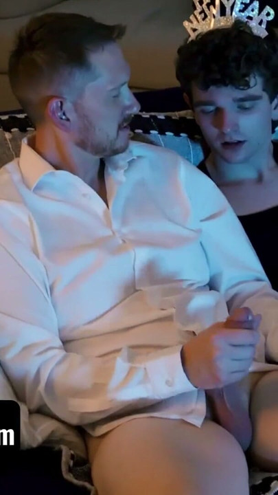 Brody Doesn’t Want His Stepson, Canyon, To Spend New Year’s Eve Alone & Unfucked - Family Dick | Clip 1