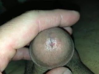 Closeup of my soft and tiny penis head