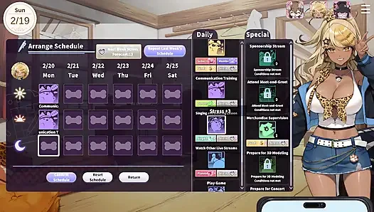 4 V-Lover Yui Rubs It In. Our MC walks in and sees Yui masturbating!