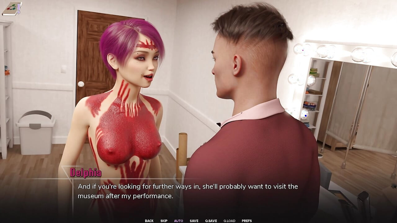 Університет Табу - Допомагаючи Емо Отримати Тіло Пофарбованим