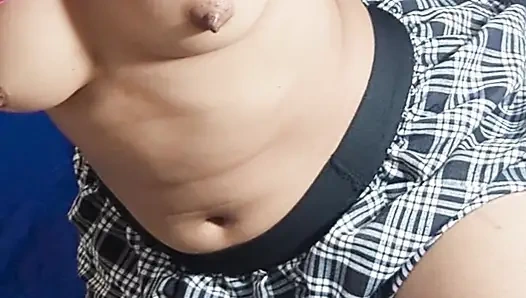 Stepsister caught masturbating and fucked hard in doggy style