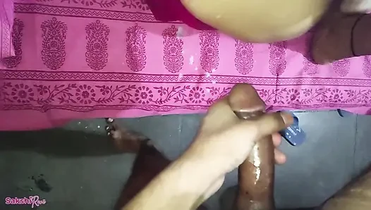 Her tharki Dever joked with his Bhabi brother in law said, She's hot Horny seductive bhabi Give me timing with pussy