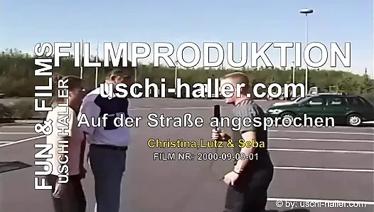 Otoparkta bir çifte yaklaştı