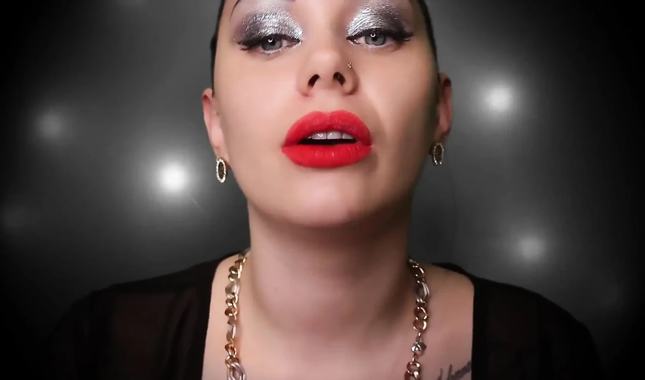 Cum on your silly face while staring at my full juice red lips! JOI