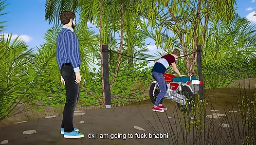 Husband's friend fucked the Desi Bhabhi on the husband's request