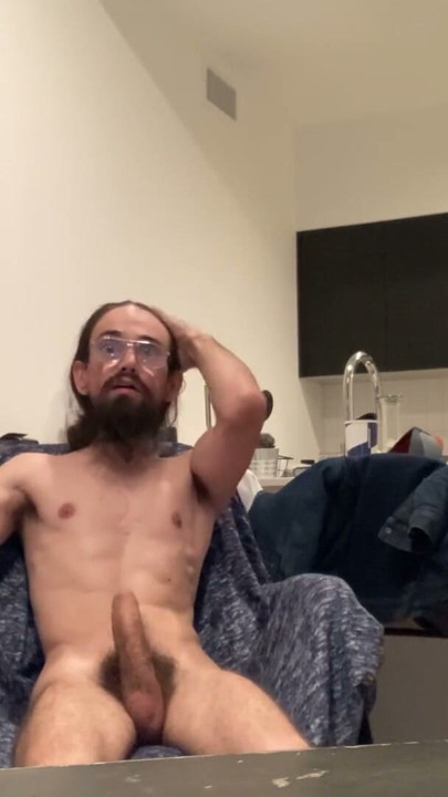 Guy with Cerebral Palsy has a Big orgasm Session with his Big Dick | Clip 2